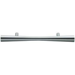 Poignée de meuble F104/E, entraxe 128 mm, chromé sat