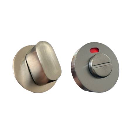 Paire de rosaces rondes conda avec voyant (BCF), grafite mat