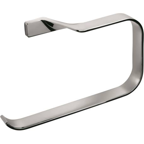 Porte-serviette anneau, chromé, ALIZE