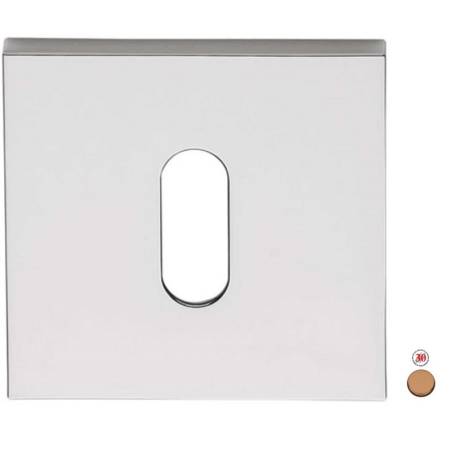 Paire de rosaces carrées clé L (CC6), vintage