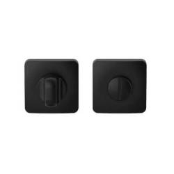 Paire de rosaces rondes conda sans voyant (CR), C03 noir