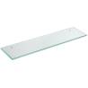 Tablette en verre 630x170 mm