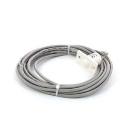 Contact à bille 10400 blanc avec câble Lg 4 m Têtière bout carré