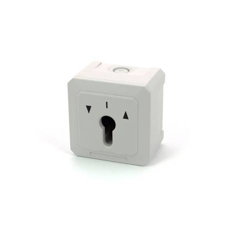 Contacteur à Clé -App./Encas.-NO/NF-Cylindre europ-Maintenu et Impulsion