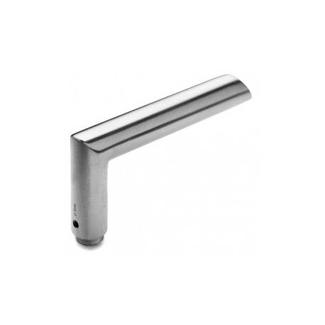 Unité de béquille FF 19 mm, inox brossé 316