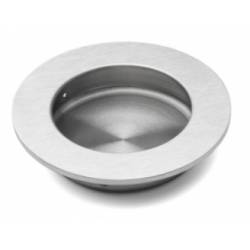 Cuvette ronde encastrée Ø 115 mm, inox brossé 316