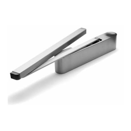 Ferme-porte à bras à glissière, force EN 2-5, inox brossé 316