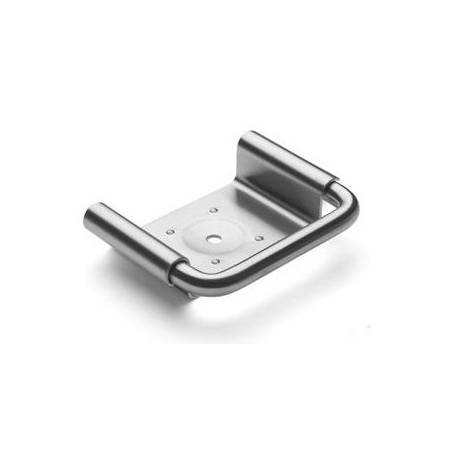 Porte savon 143x105 mm, plateau inox, inox brossé 316