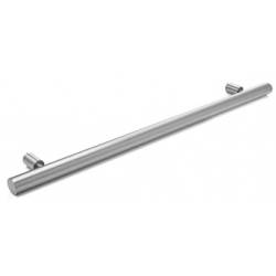 Bâton de maréchal Ø 38 mm, à douille, hauteur 1601 à 1700 mm, inox brossé 316