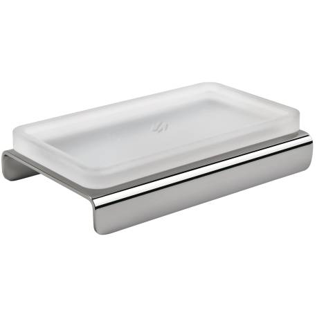 Porte-savon à poser, chromé/verre, FOREVER