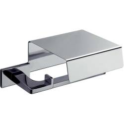 Dérouleur papier WC avec couvercle, chromé, LOOK