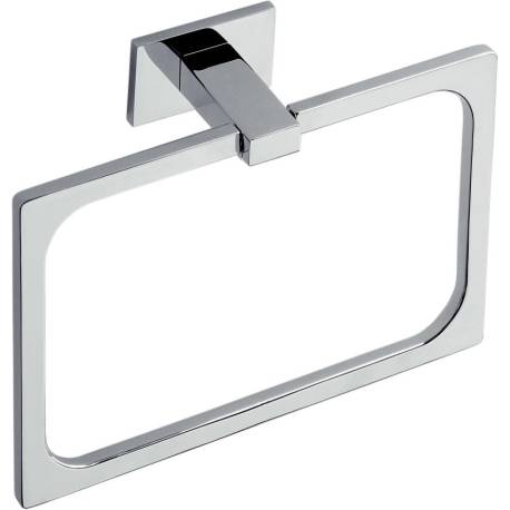 Porte-serviette anneau, chromé, LOOK