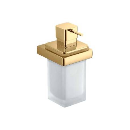 Distributeur de savon liquide mural, 280 ml, zirconium gold HPS/verre, LULU