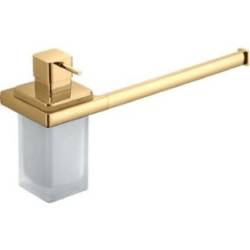 Distributeur de savon liquide et porte-serviette, zirconium gold HPS/verre, LULU