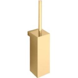 Ensemble balai/brosse WC mural, zirconium gold HPS, LULU