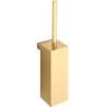 Ensemble balai/brosse WC mural, zirconium gold HPS, LULU