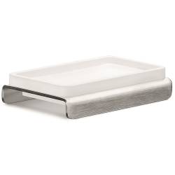 Porte-savon à poser, inox/verre, OVER