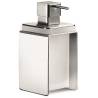 Distributeur de savon liquide à poser, 220 ml, inox/verre, OVER