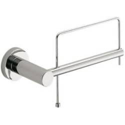 Dérouleur papier WC, droit, chromé, PLUS