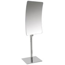 Miroir grossissant (3x) à poser, chromé, COMPLEMENTS