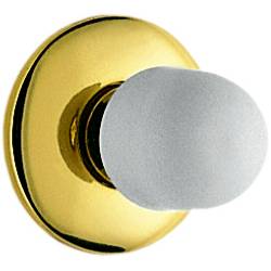 Butoir mural réglable, laiton poli