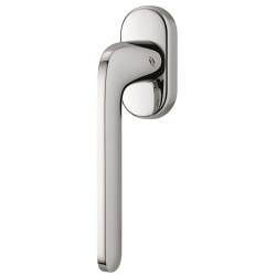 Béquille de fenêtre ROBOQUATTRO sur rosace ovale, chromé