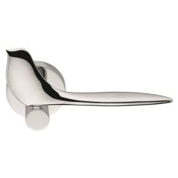 Paire de béquilles TWITTY sur rosace ronde, chromé