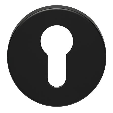 Paire de rosaces rondes MOOD ONE/DUE clé I (BC),C05 Titan