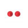 Paire de rosaces rondes MOOD ONE conda sans voyant (BC), C07 rouge framboise
