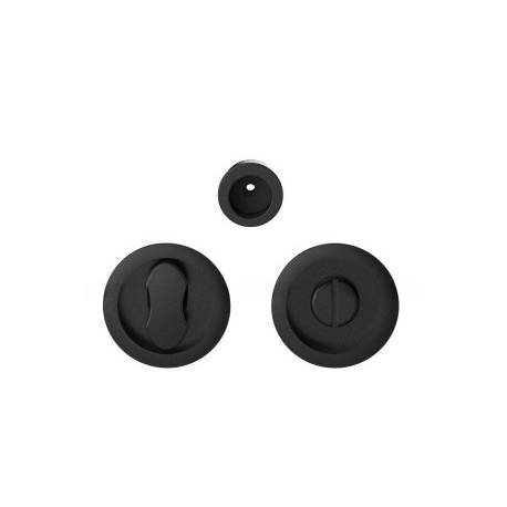 Cuvette encastrée MOOD ONE ronde Ø 57 mm sans serrure ,C03 Noir