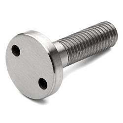 Fixation pour montage simple traversant longueur 30 mm, M12