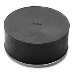 Butoir de sol Ø 70 mm, inox brossé 316