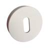 Paire de rosaces rondes MOOD ONE/DUE clé L (BC),C01 blanc