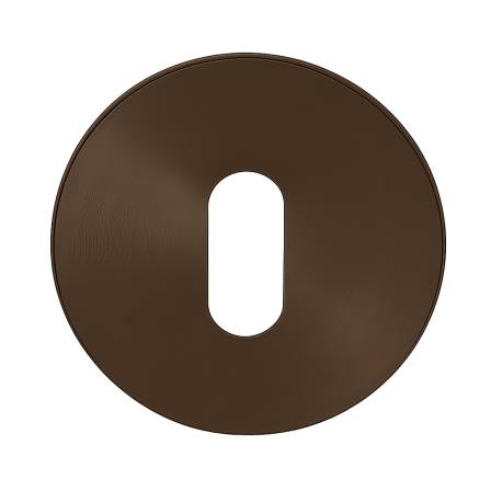 Paire de rosaces rondes MOOD ONE/DUE clé L (BC), C02 bronze